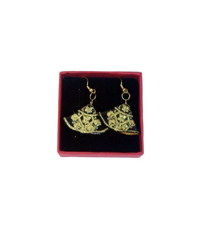 Pendientes taurinos de capote de paseo
