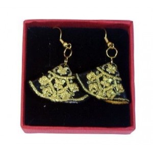 Pendientes taurinos de capote de paseo