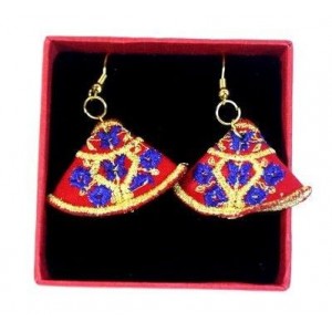 Pendientes taurinos de capote de paseo