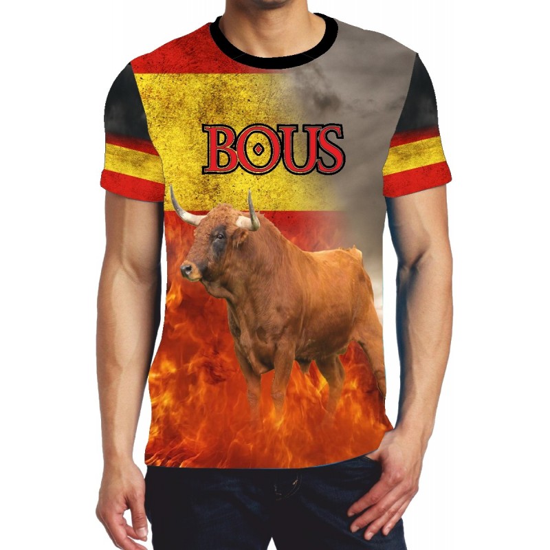 Camiseta deportiva Toro Bous