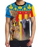 Taurine T-shirt with virgin and Señera  - 1