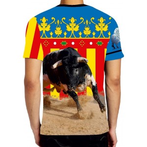Camiseta taurina con virgen y Señera  - 2