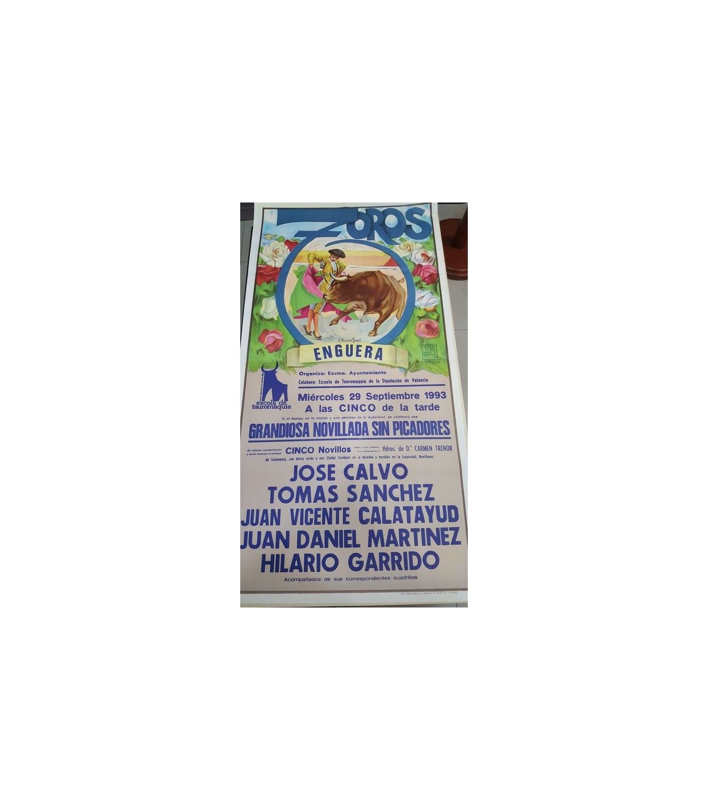 copy of Cartel Taurino Año 1992  - 1
