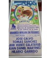 Bullfighting Poster Year 1993 Graphic Ortega Enguera