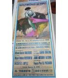 Cartel taurino Año 1991 Miranda de Ebro  - 1