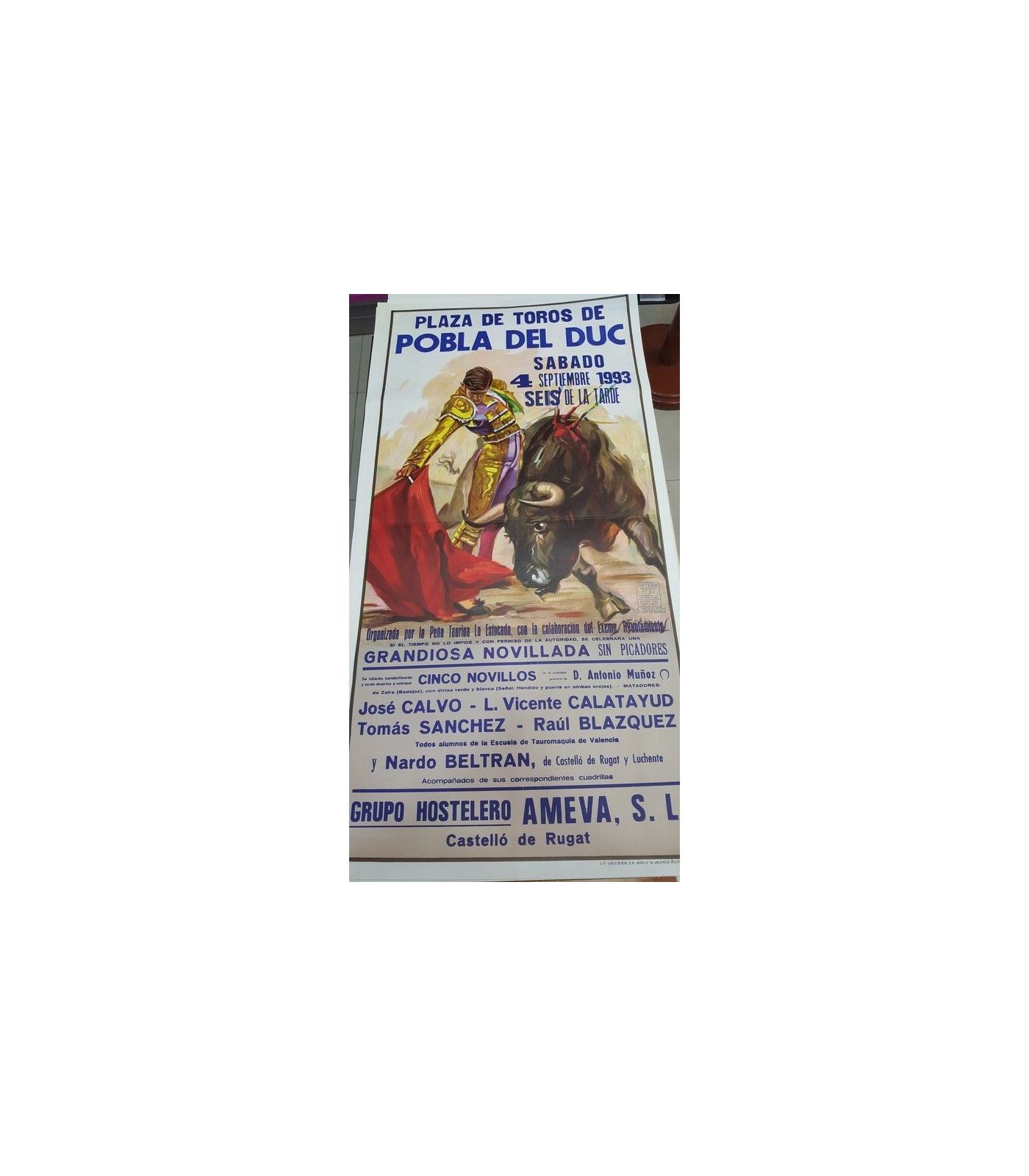 copy of Cartel Taurino Año 1992  - 1