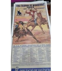 Affiche de corrida, 1993.  de Montserrat.