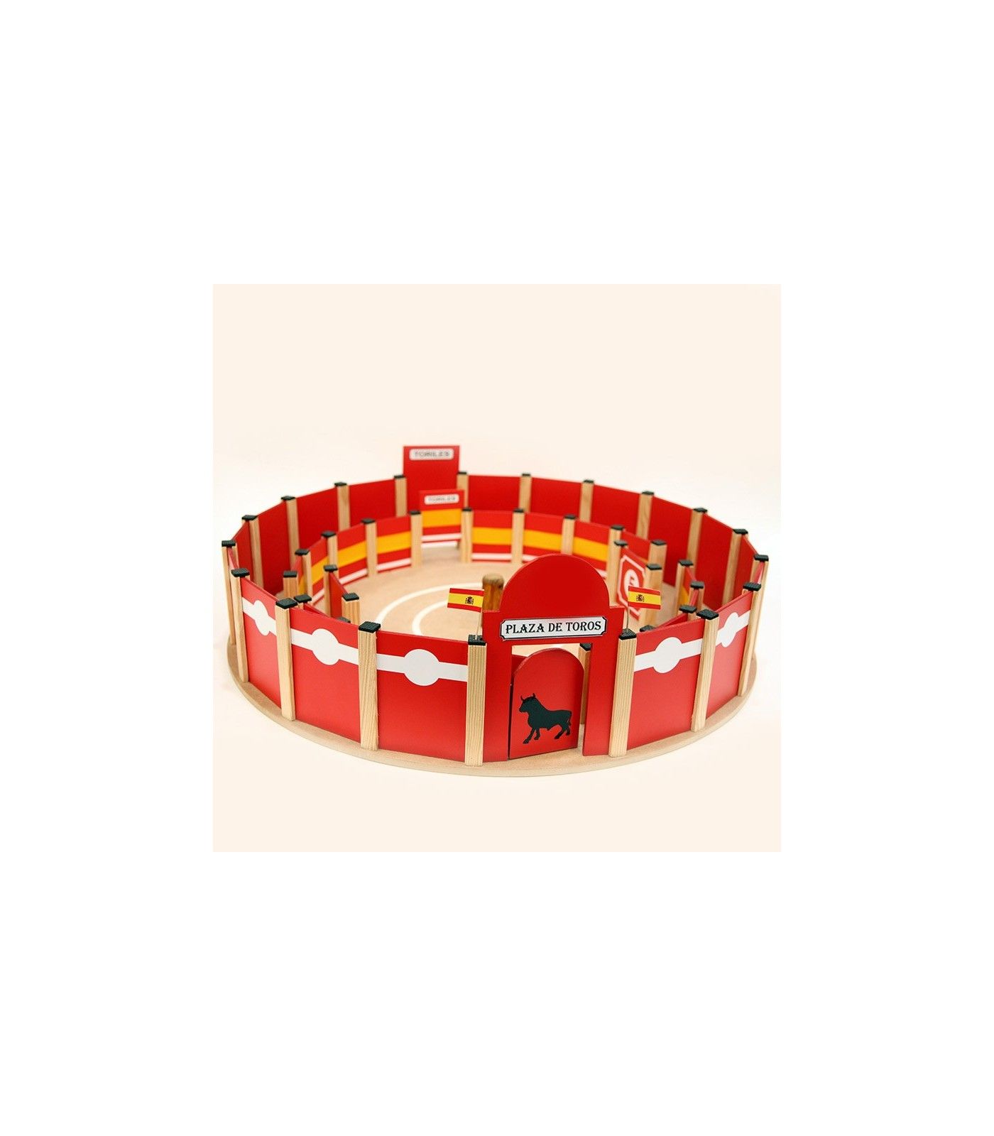 Plaza de toros 80 cm. con callejón interior  - 2