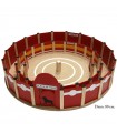 Plaza de toros 80 cm. con callejón interior