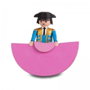 Cuadrilla de playmobil toreros, con picador y cuatro toreros Mastoro - 2