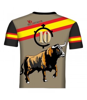 T-shirt knee trimming bullfighting  - 2