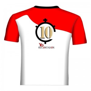 Chemise taurine blanc et rouge  - 2