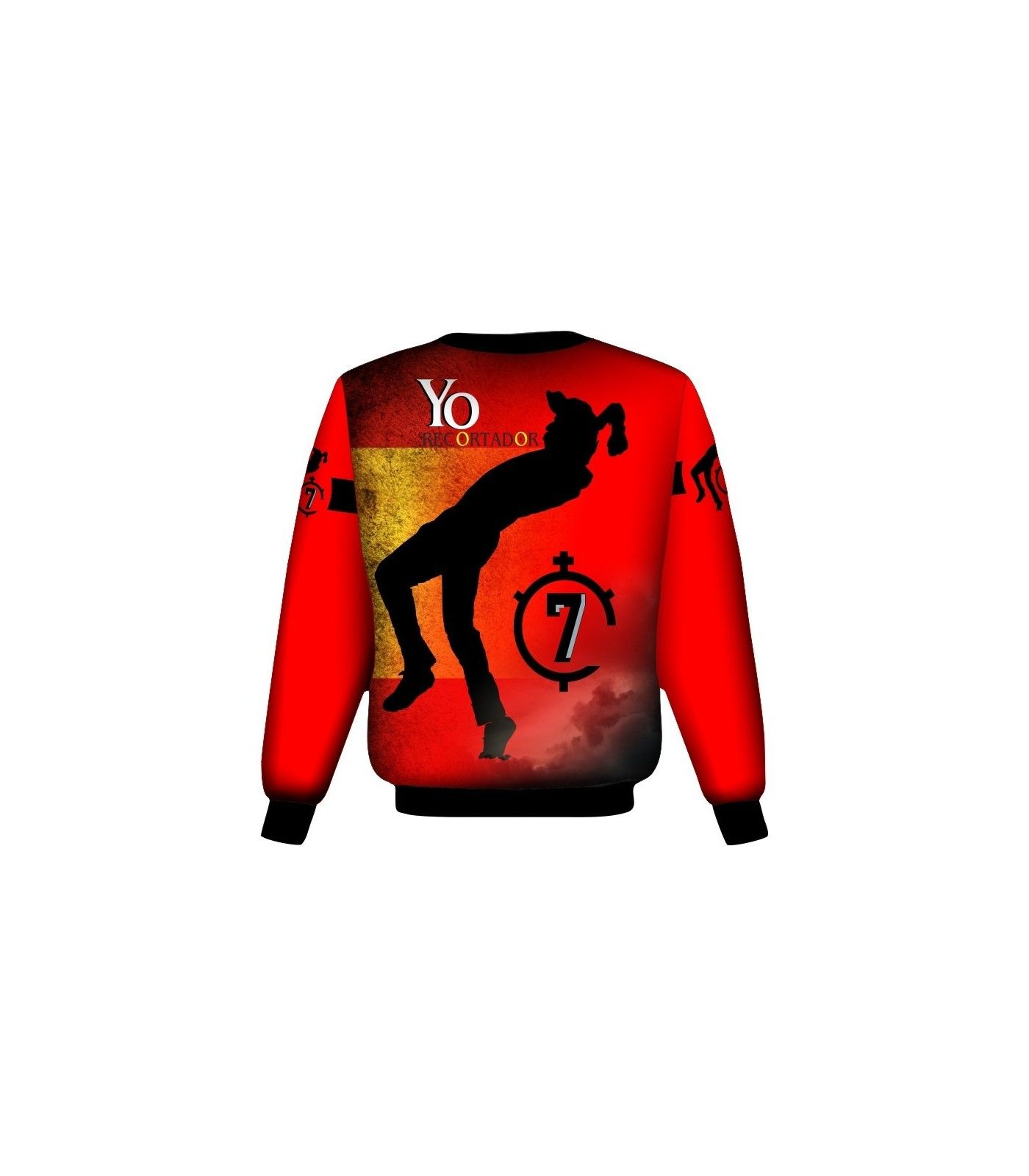 Sweat Taurine avec drapeau déchiré  - 2