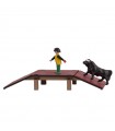 Jouet de tauromachie Table avec double rampe