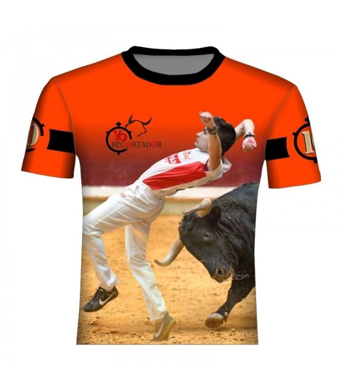 Taurine T-shirt cut in square  - 1