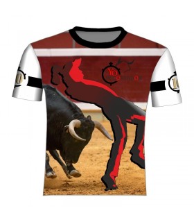 T-shirt bullfighting court contest  - 1