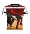 T-shirt bullfighting court contest