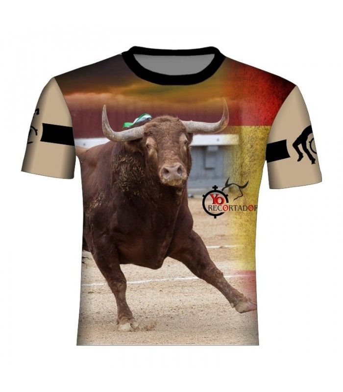 Camiseta taurina toro cárdeno  - 1