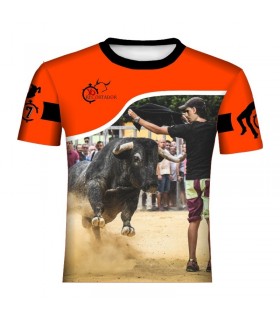 Street trimming bullfighting shirt  - 1