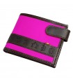 Men's bullfighting wallet in cape and iron fabric