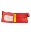 Leather wallet with Spanish flag  - 3