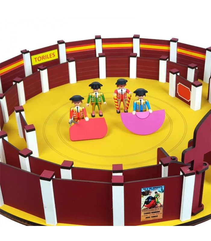 Cuadrilla de 4 toreros playmobil
