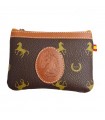 copy of Blue purse with Spanish flag and horse ornament  - 2