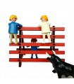 Barrera para toros de juguete escala playmobil. Mastoro - 2