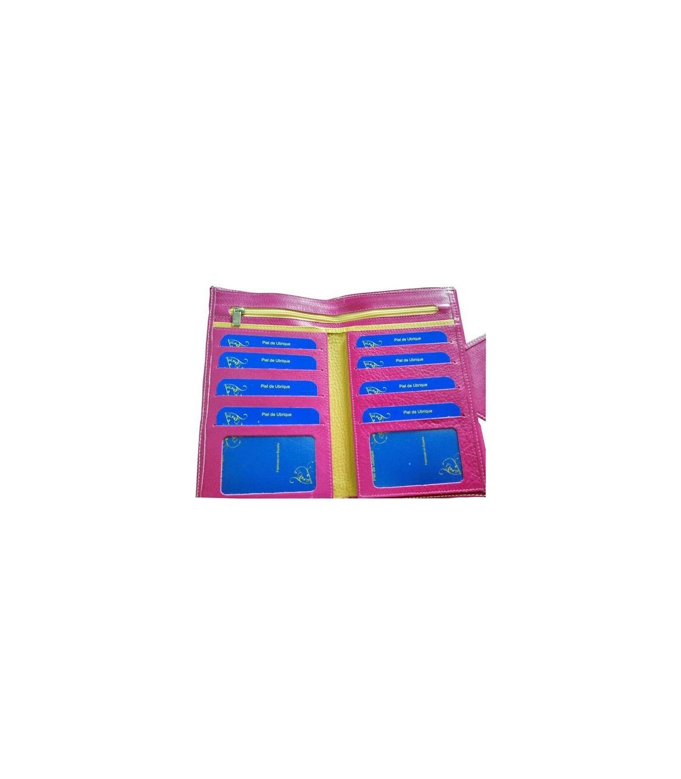 Cartera taurina señora de piel