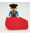 Playmobil torero azul con espada