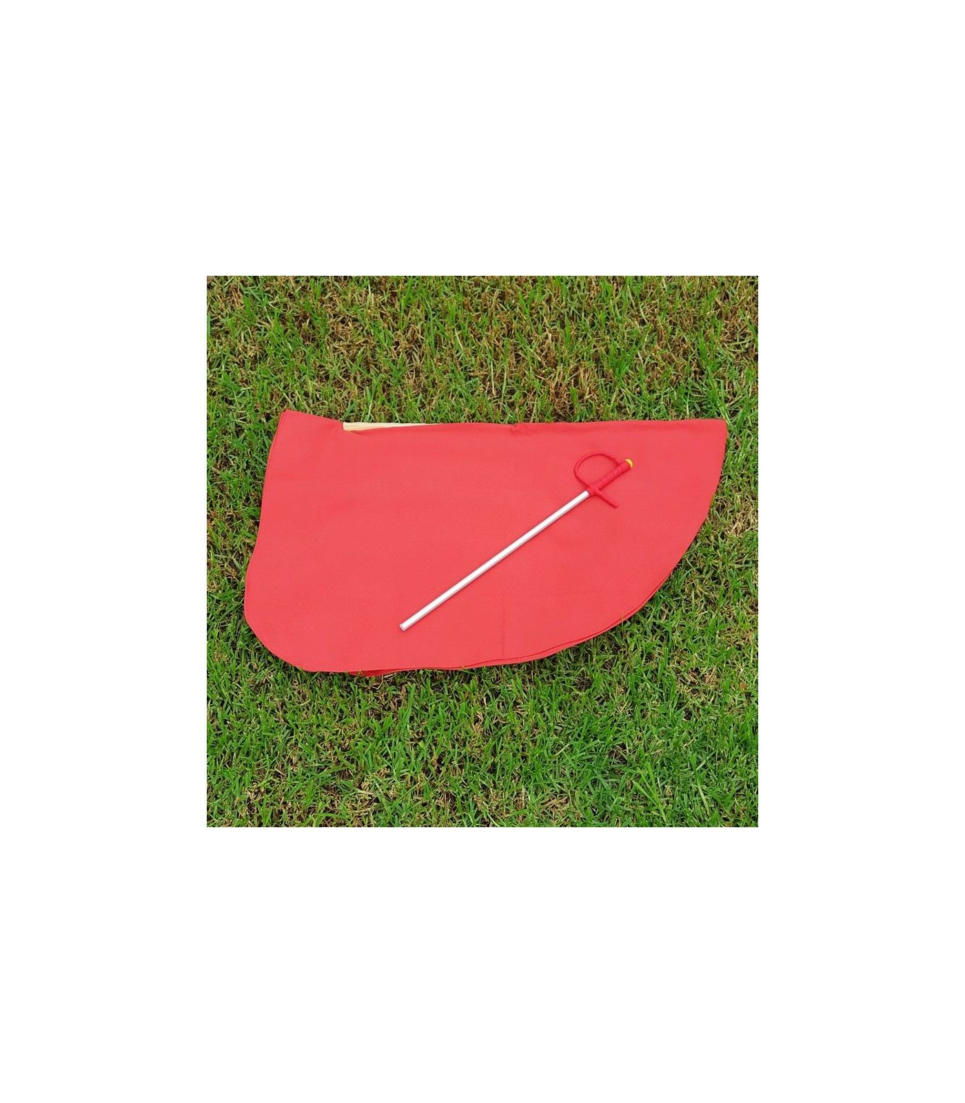 Pack muleta para niño, estaquillador y ayuda.