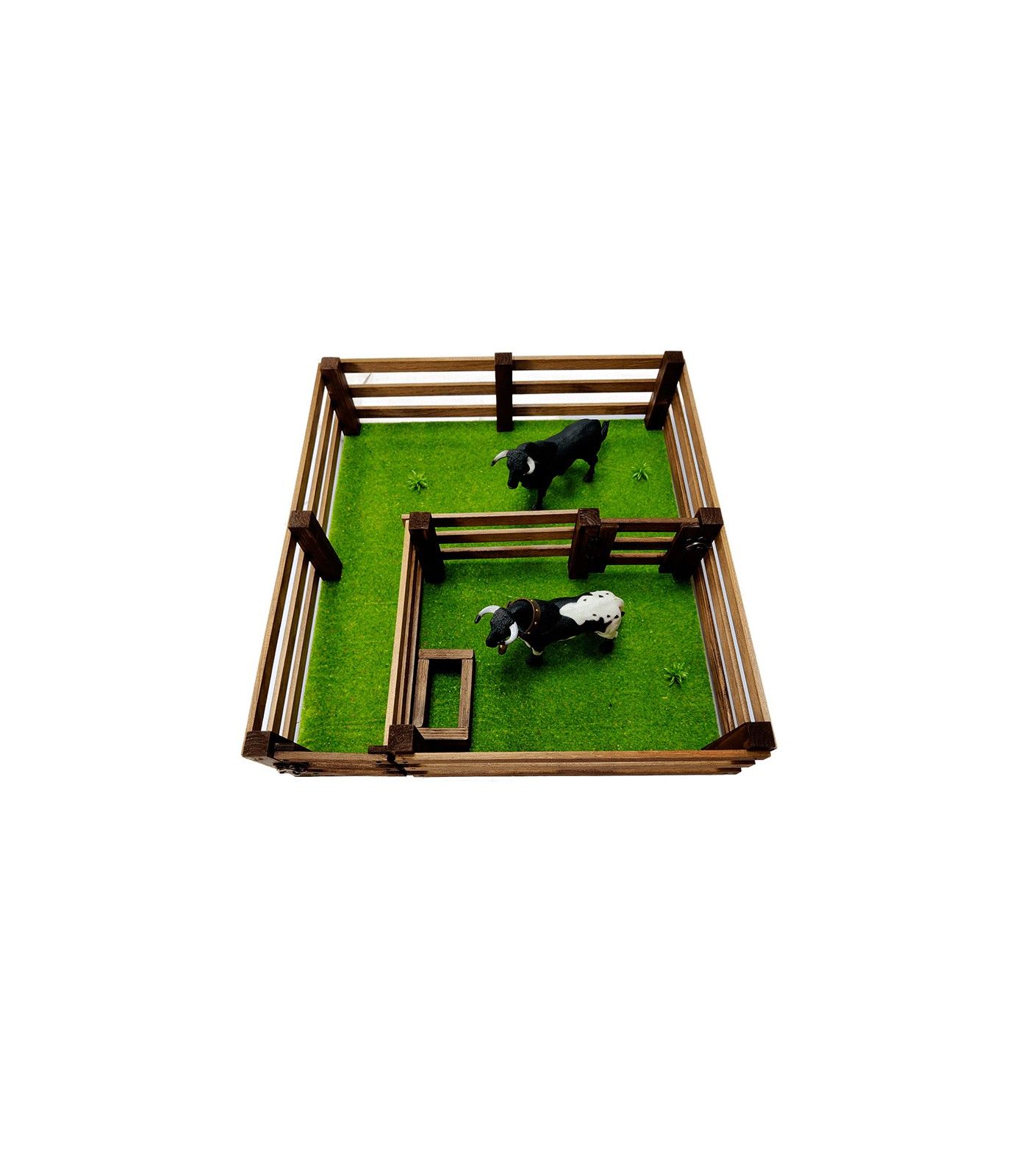Dehesa para toros grandes con cercado interior