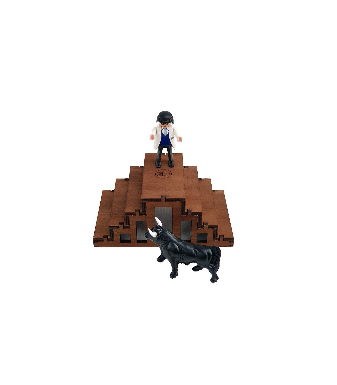 Juguete taurino escalera