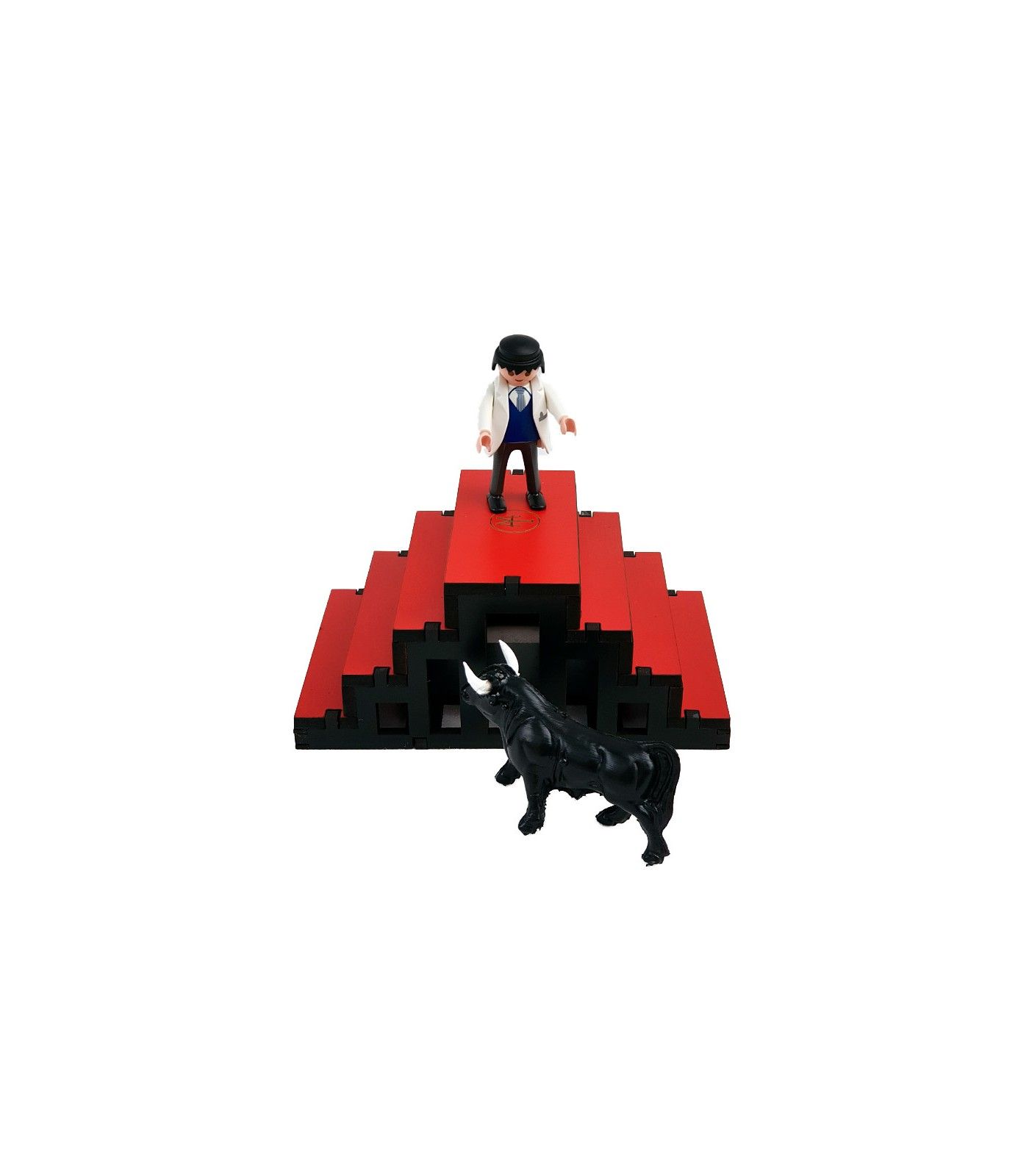Juguete taurino escalera