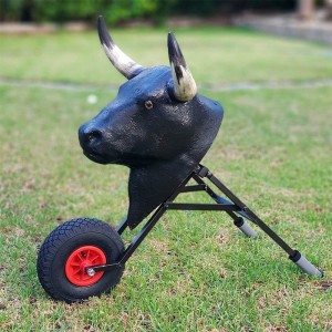 Chariot de tauromachie RÉGLABLE EN HAUTEUR de 50 à 70 cm