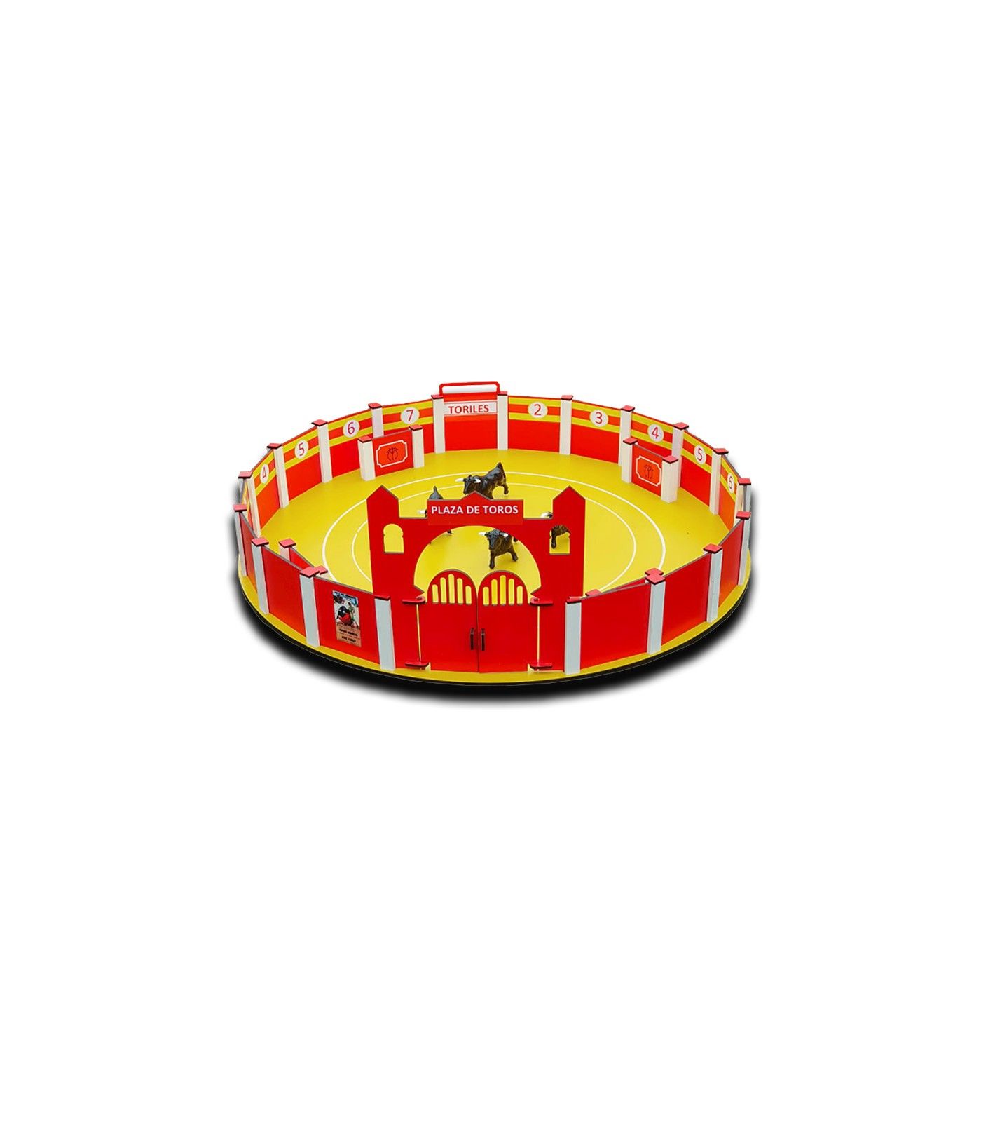 Maqueta de plaza de toros