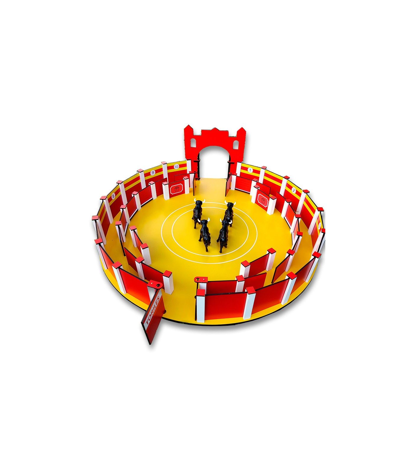 Maqueta de plaza de toros