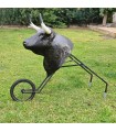 Medium bullfighting cart for adults