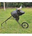 Medium bullfighting cart for adults