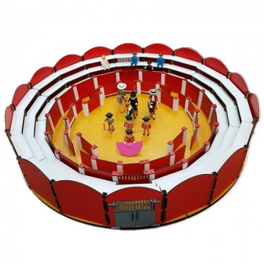 Arène de 80 cm. avec des gradins complets