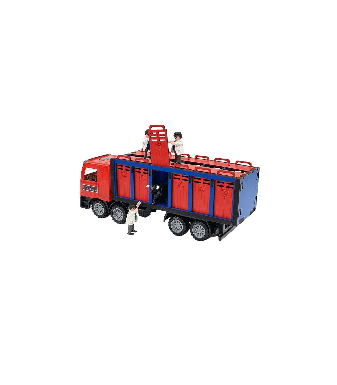 Camión de toros de juguete playmobil