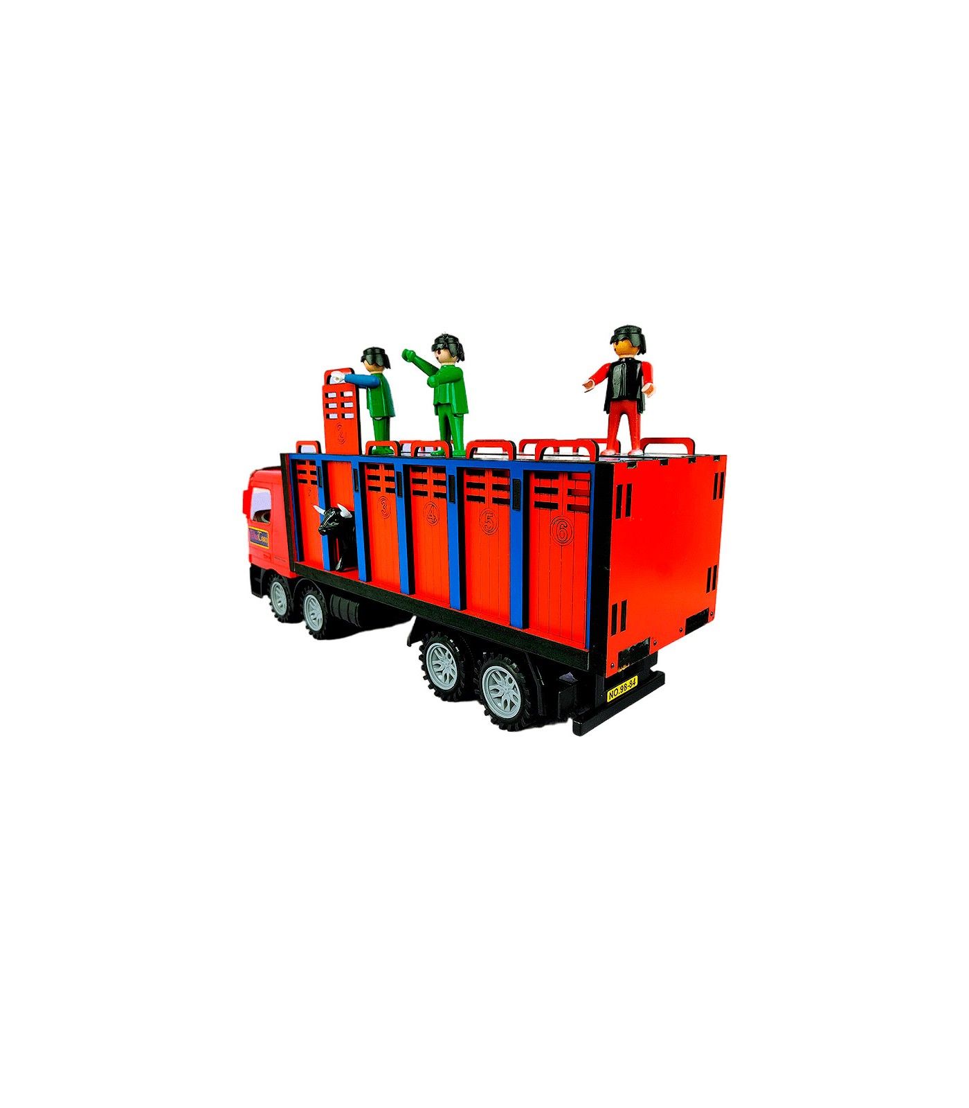 Camión de toros de juguete playmobil