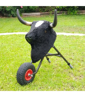 Chariot de tauromachie pour enfants "souris" avec pelage