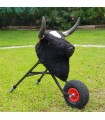 Chariot de tauromachie pour enfants "souris" avec pelage