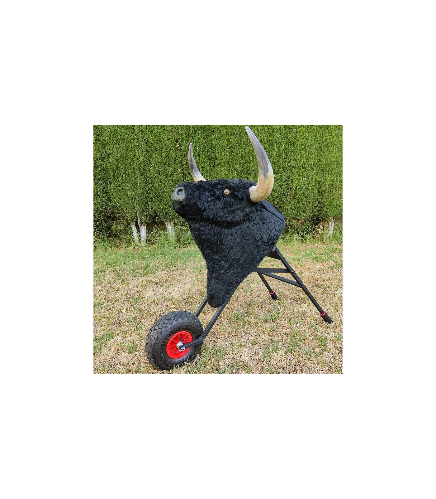 carretón de toro con pelo