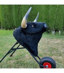 Chariot à cheveux noir pour enfants de 7 à 12 ans