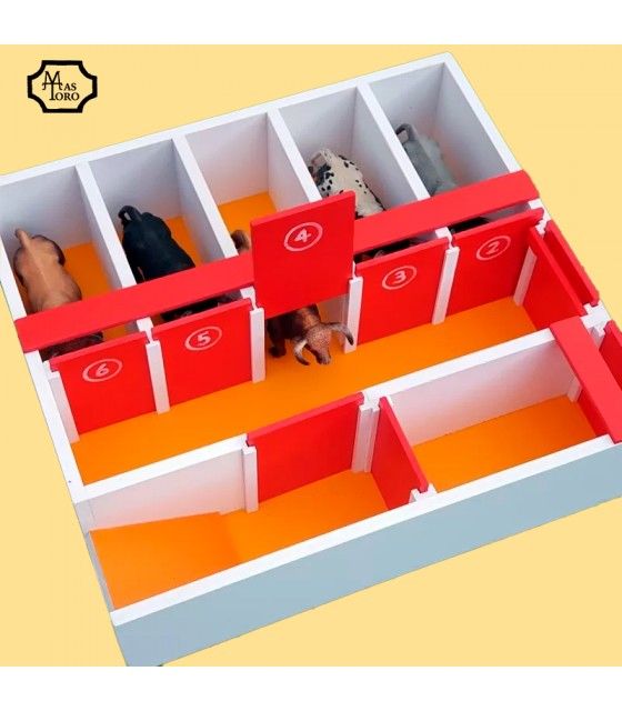 Enclos pour taureaux de jouets