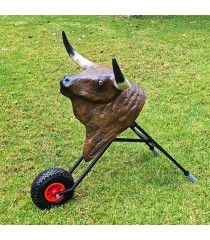 70 cm. brown wagon for children 7 to 12 years old
