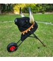 copy of 70 cm black wagon for children 7 to 12 years old