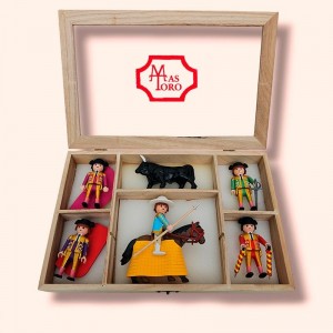 Estuche regalo de playmobil toreros